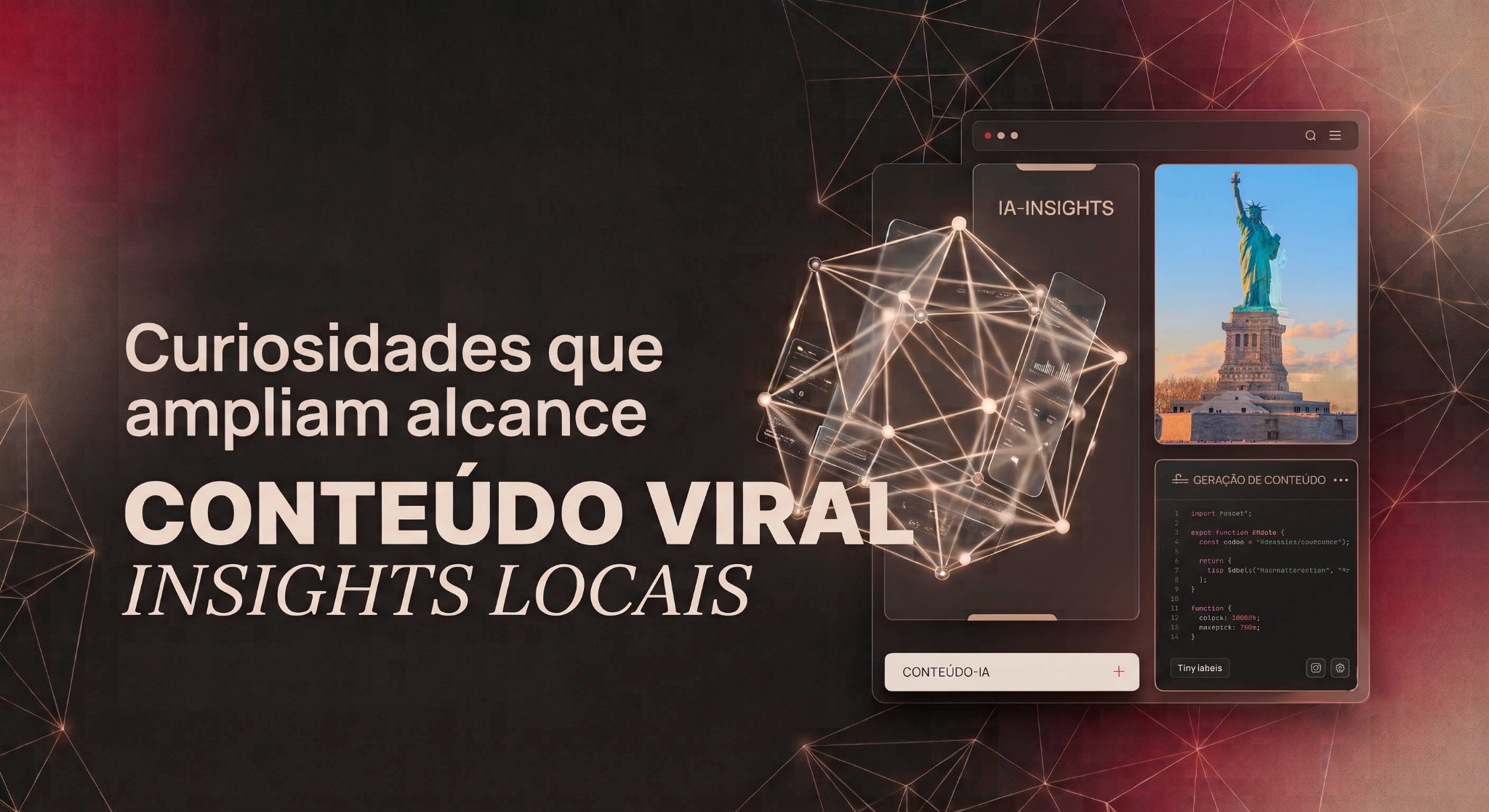 Curiosidades locais transformadas em conteúdo viral por inteligência artificial